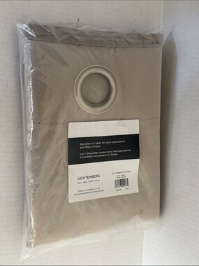 Lichtenberg Taupe Grommet Curtain Panel